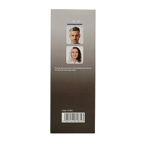 Hair Dye Shampoo 400ml – Brown Black, Easy & Instant Gray Coverage (Ideal for Men & Women)