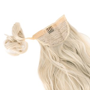 Ponytail Hairpiece HD Wavy 75cm 160g Ice Blonde #13