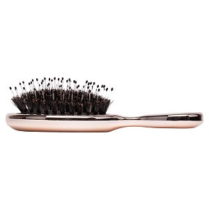 Mini Oval Hair Brush for Extensions 14cm – Nylon Bristles & Anti-Static, Detangling & Smoothing
