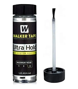 Walker Ultra Hold Liquid Adhesive with Brush for Toupees & Wigs 41.4ml