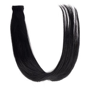 Invisible Tape Hair Extensions Natural Remy Human Hair #1 55cm 10pcs – Christian Artesio