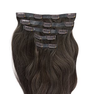 Natural PU Clip-In Hair Weft #5 Dark Ash Blonde 50cm, 120g