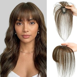 Natural Wispy Bangs Fringe Brown – Christian Artesio