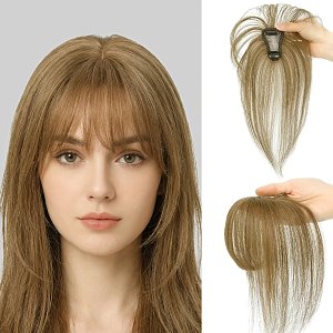 Natural Wispy Bangs Fringe Light Brown – Christian Artesio