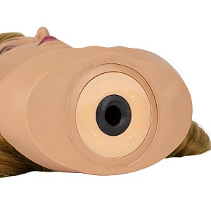 Training Mannequin Head with Natural Hair Blonde 240g 60cm