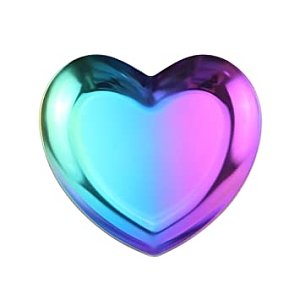 Nail Tool/Accessories Placement Plate Chameleon Heart Shape