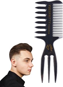 Double-Sided Comb for Hair & Beard – Ideal for Styling