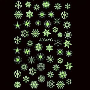 Nail Stickers Glow in the Dark