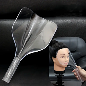 Gesichtsschutzmaske fur Haarspray – Transparenter Gesichtsschutz beim Haareschneiden & Stylen