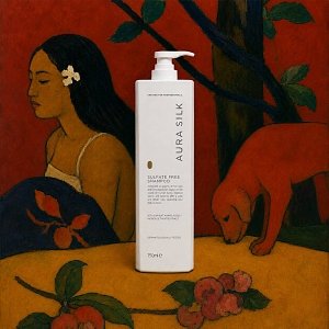 AuraSilk Sulfatfreies Shampoo Vegan Friendly Formula 750ml