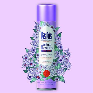 PisPas Dry Shampoo White Flowers- Ξηρό Σαμπουάν 200ml