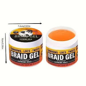 Hair Gel for Dreadlocks and Braids – Strong Hold & Styling 120ml