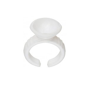 Eyelash Glue Plastic Ring 10pcs