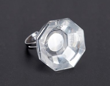 Eyelash Glue Glass Ring