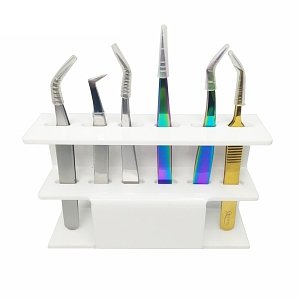 Eyelash Tools Stand White