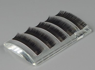 Clear Crystal Eyelash Placement Palette Curved