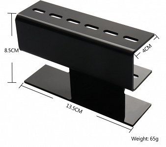 Eyelash Tools Stand Black