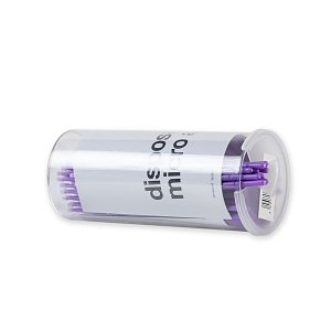 Eyelash Brushes Microbrushes Purple Ultra Fine 1.5mm 100pcs