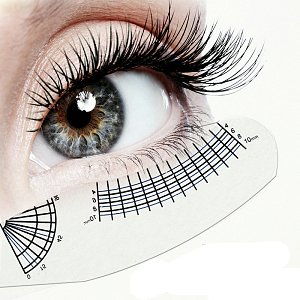 Eyelashes Ruler Guide