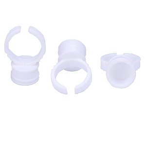 Disposable Eyelash Glue Ring 10pcs
