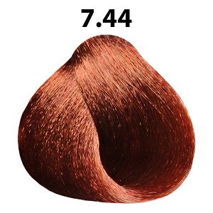 Hair Color Cream No 7.44 Blonde Deep Bronze 100ml