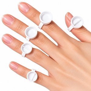 Disposable Eyelash Glue Ring 10pcs