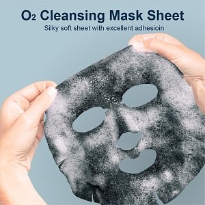 Deep Purifying Black O2 Bubble Mask "Charocal" 20gr