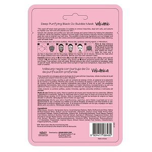 Deep Purifying Black O2 Bubble Mask "Volcanic" 20gr