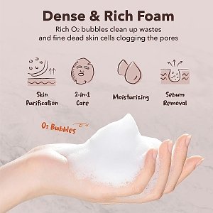 Deep Purifying Black O2 Bubble Mask "Volcanic" 20gr