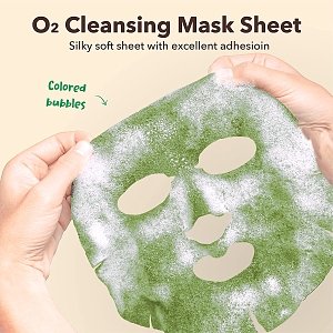 Deep Purifying Green O2 Bubble Mask "Green Tea" 25gr