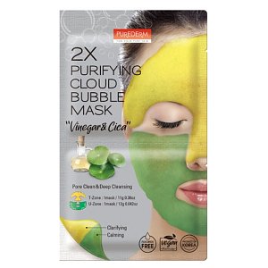 2X Purifying Cloud Bubble Mask "Vinegar"+"Cica" 23gr