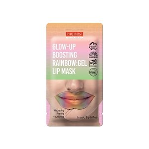 Glow Up Boosting RAINBOW:gel Lip Mask 2gr