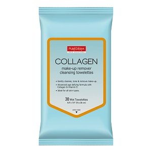 COLLAGEN make-up remover cleansing towelettes 30sheets
