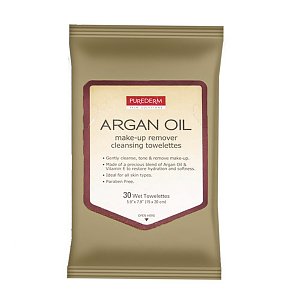 ARGAN OIL make-up remover cleansing towelettes 30sheets