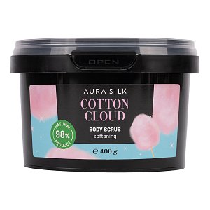 Body & Foot Scrub Aura Silk Cotton Cloud 400g