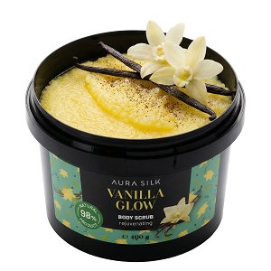 Body & Foot Scrub Aura Silk Vanilla Glow 400g