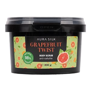 Body & Foot Scrub Aura Silk Grapefruit Twist 400g