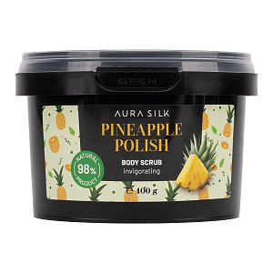 Body & Foot Scrub Aura Silk Pineapple Polish 400g