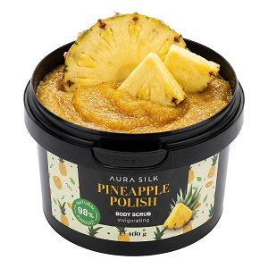Body & Foot Scrub Aura Silk Pineapple Polish 400g