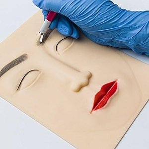 3D Silicone Face for Practice