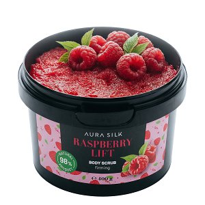 Body & Foot Scrub Aura Silk Raspberry Lift 400g