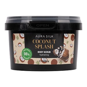 Body & Foot Scrub Aura Silk Coconut Splash 400g