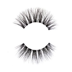 Triangle Fiber Faux Mink Eyelashes with Patented Super Soft Band Technology & Natural Effect