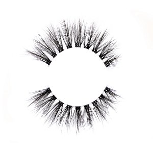 Triangle Fiber Faux Mink Eyelashes with Patented Super Soft Band Technology & Natural Effect