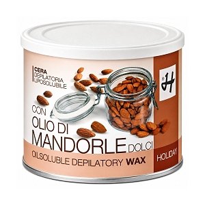 Holiday Hair Removal Wax Almond Oil – Tin 400ml