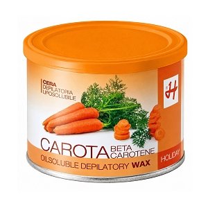 Holiday Hair Removal Wax Carrot – Tin 400ml