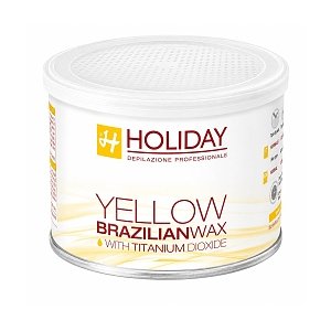 Depilatory Wax Yellow Elastic Container 400ml