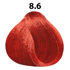 Hair Color Cream No 8.6 Blonde Light Red 100ml