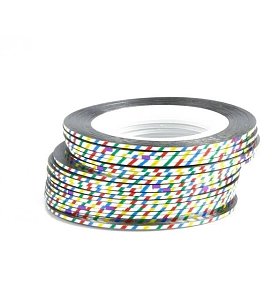 Nail Art Line Tape Multicolor 1mm