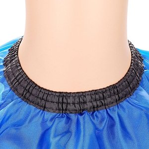 Children's Haircut Cape Waterproof Blue with Space Design